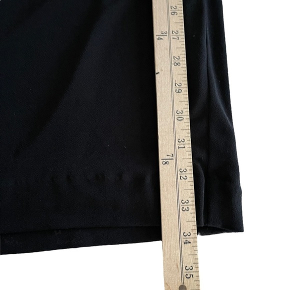 S.L Fashions‎ Black Short Sleeve Beaded Cold Shoulder Sheath Dress Stretch - Picture 8 of 8